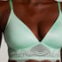 Soutien-gorge rembourré sans armatures Leonie, Vert