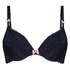 Soutien-gorge &agrave; armatures pr&eacute;form&eacute; push-up Maya, Bleu