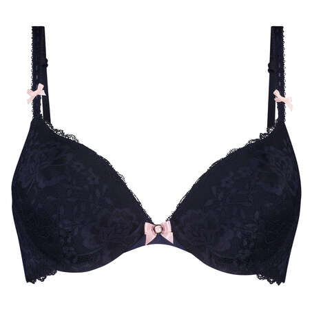 Soutien-gorge &agrave; armatures pr&eacute;form&eacute; push-up Maya, Bleu