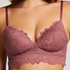 Soutien-gorge préformé sans armatures longline Shiloh, Violet