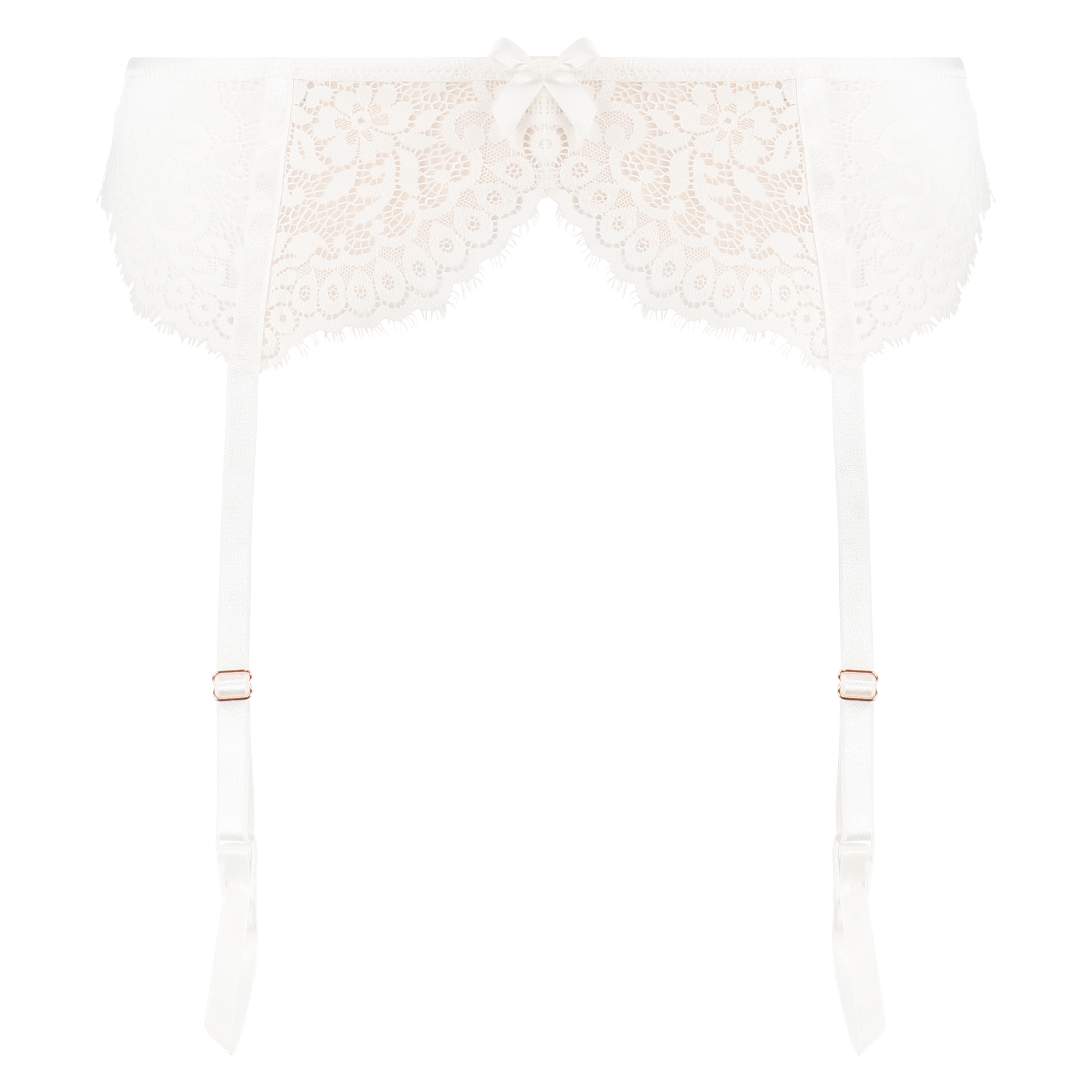 Porte-jarretelles Cardi, Blanc, main