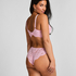 Slip brésilien Daisy, Rose