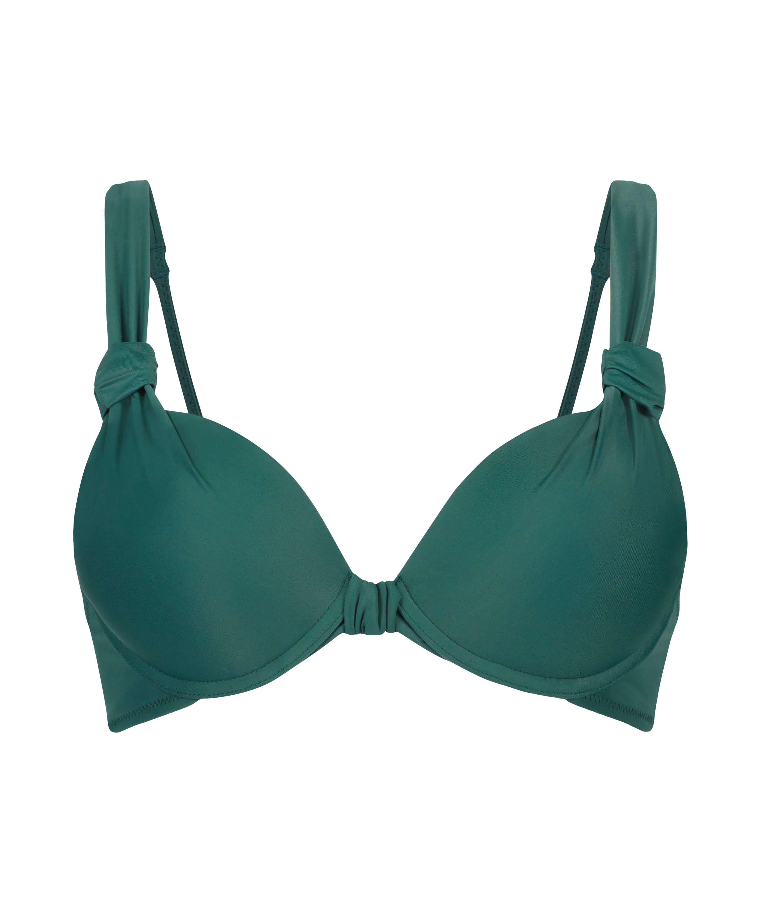 Push-up Bikini-Oberteil Luxe Cup A - E, Grün, main