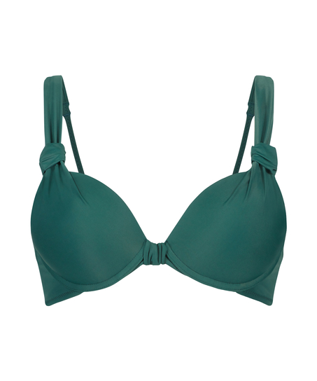 Push-up Bikini-Oberteil Luxe Cup A - E, Grün