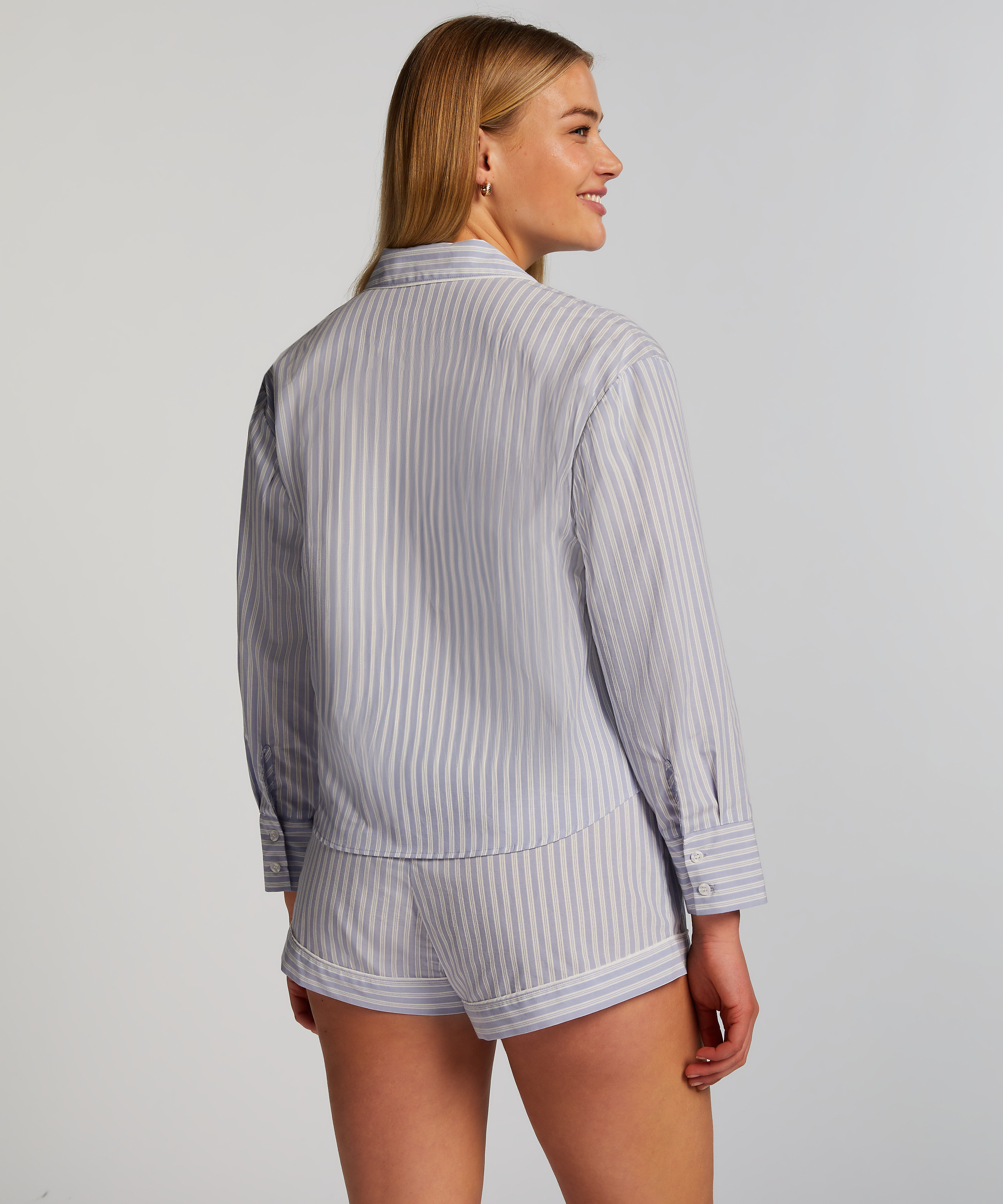 Shorts Baumwolle, Blau, main