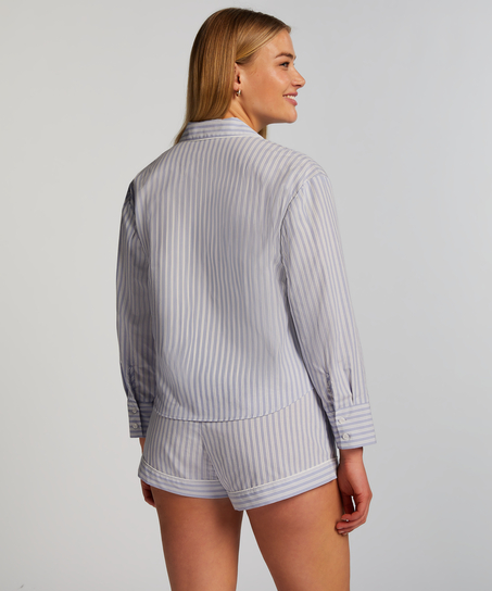 Shorts Baumwolle, Blau