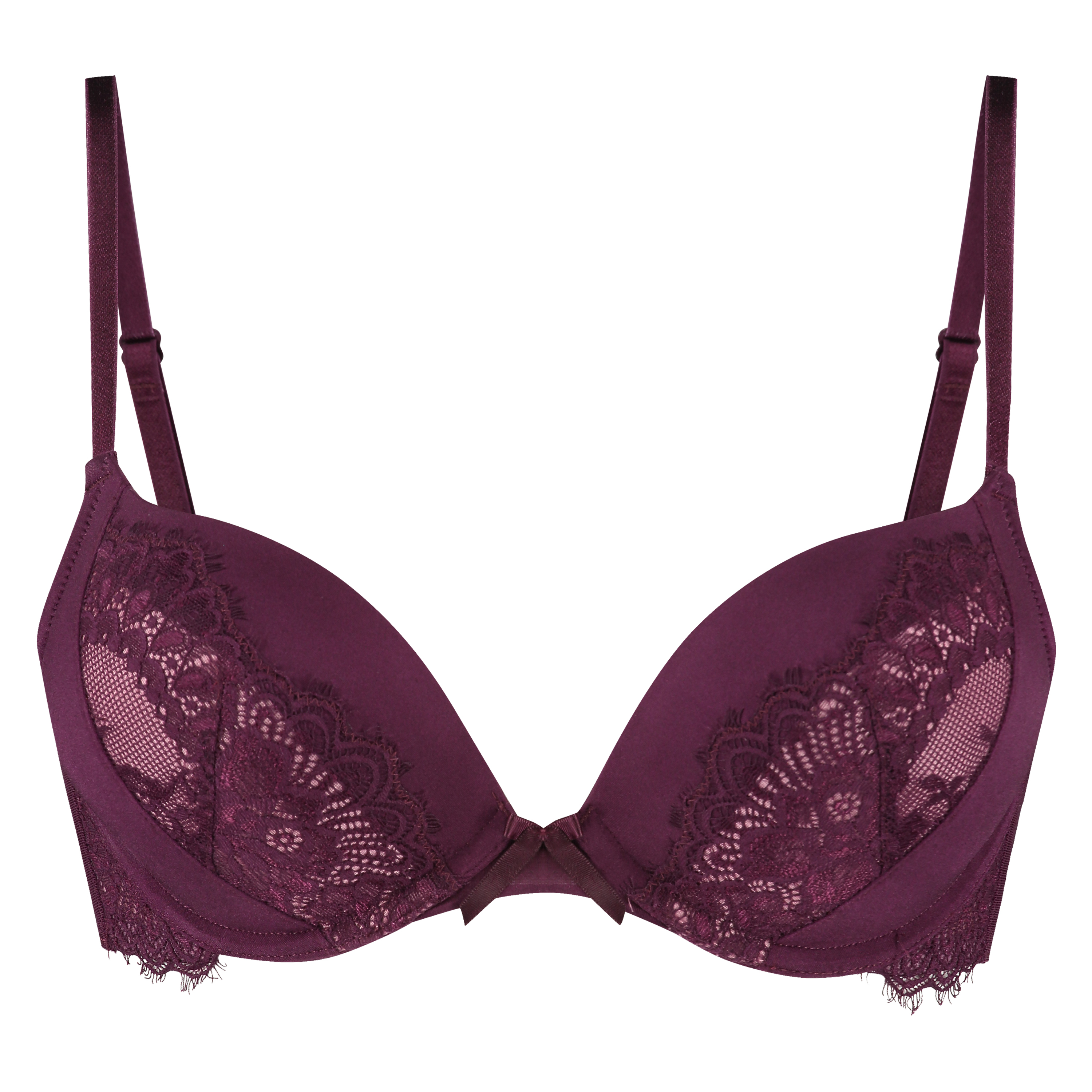 Soutien-gorge maximizer rembourré à armatures Macy, Violet, main