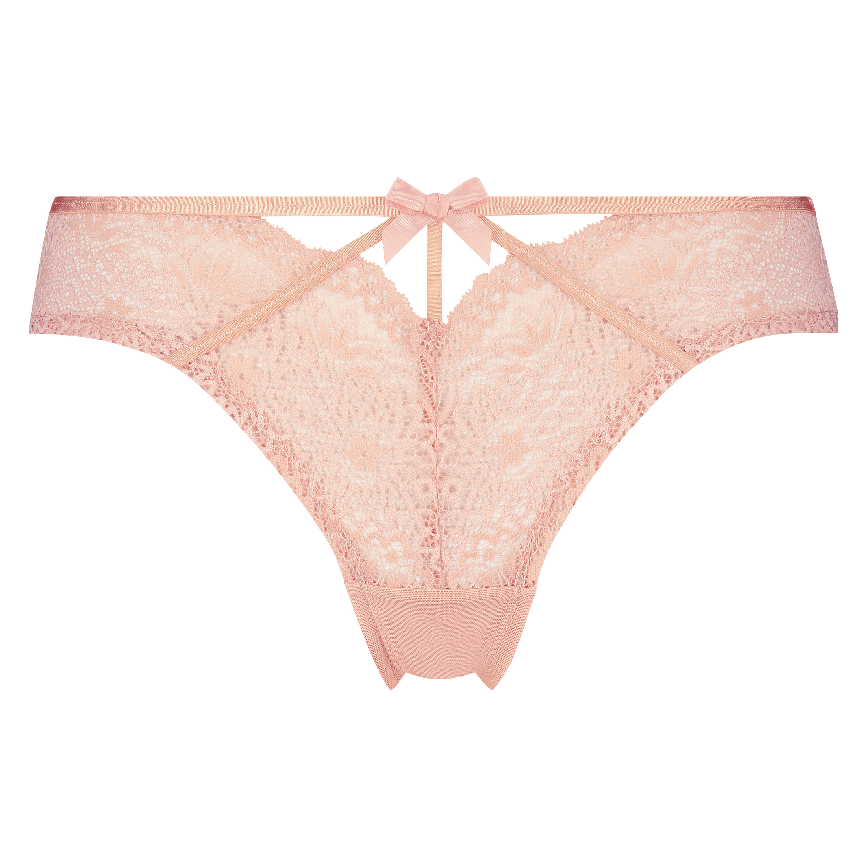Slip br&eacute;silien Lou, Rose, main