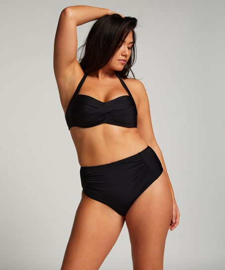 Haut de bikini bandeau Top, Noir