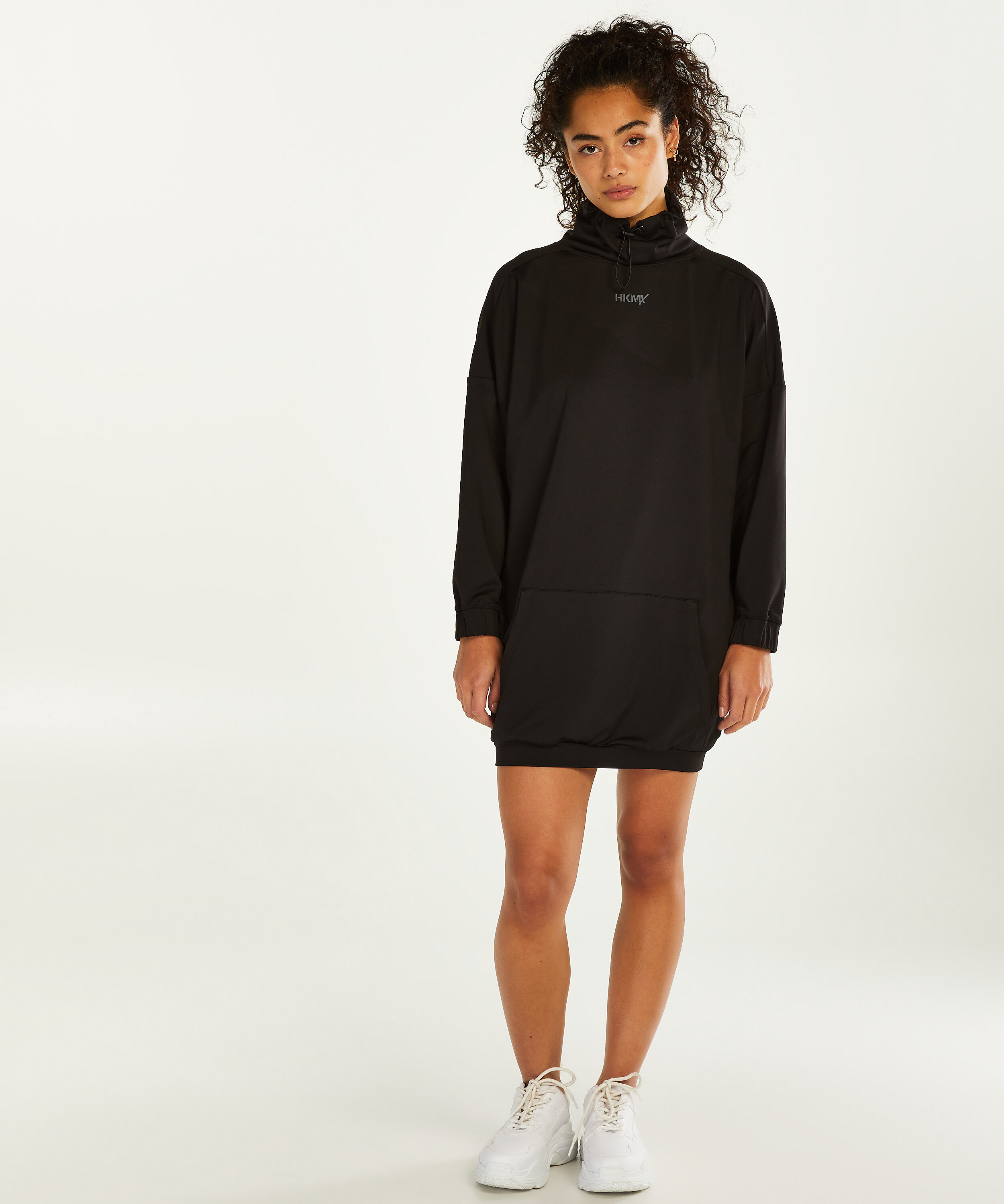 HKMX Sweater Dress Yona, Schwarz