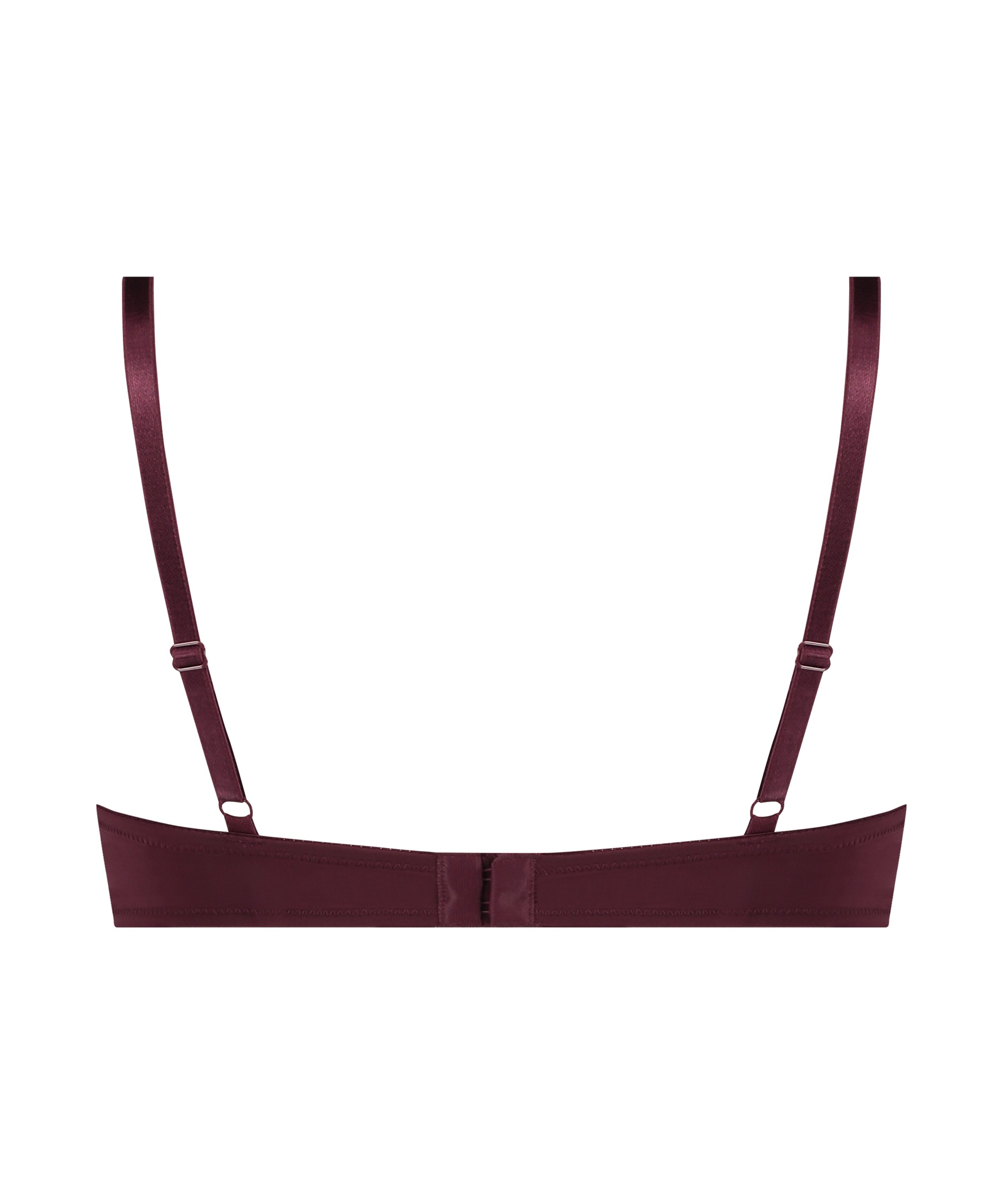 Soutien-gorge à armatures préformé Plunge, Rouge, main