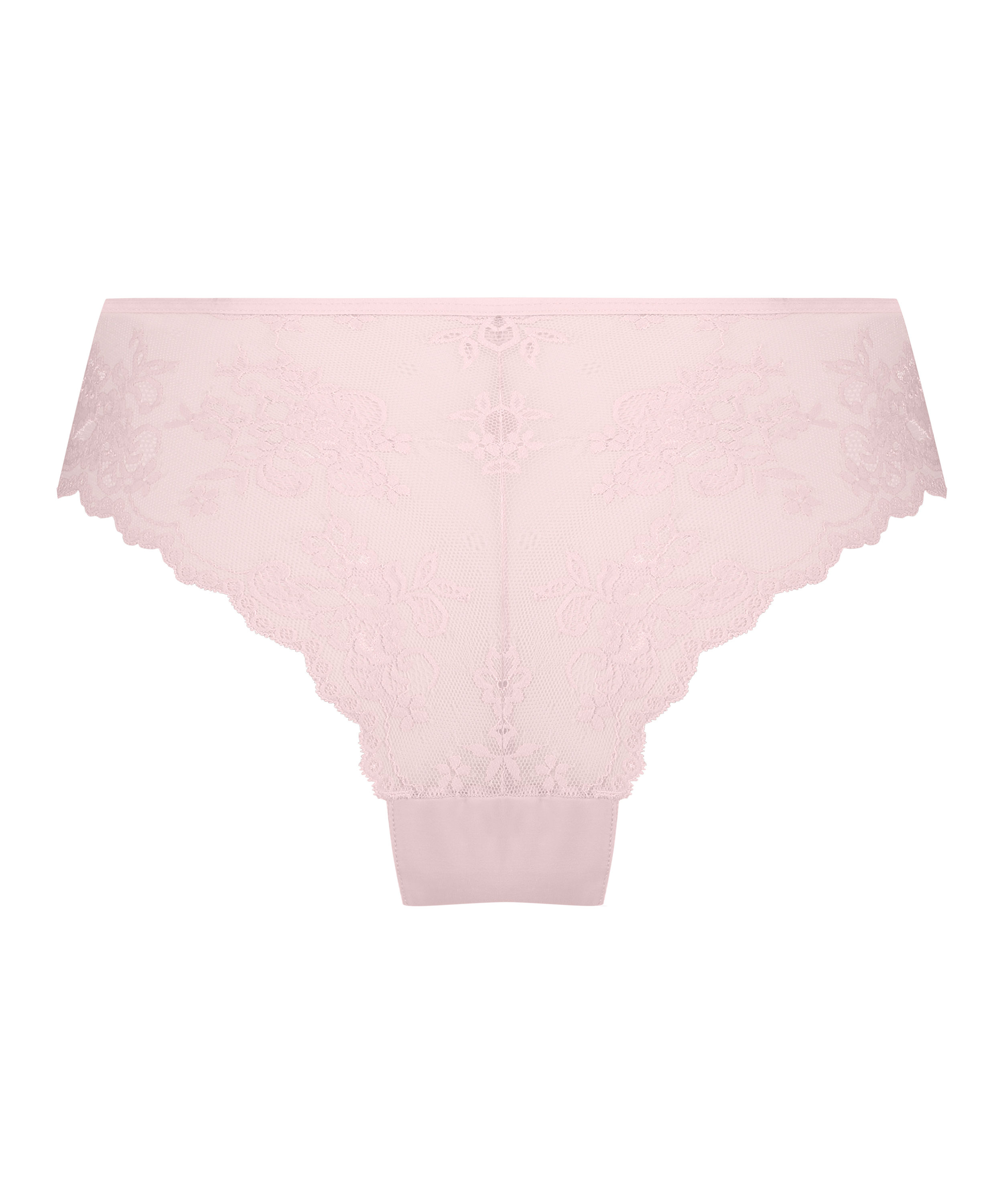 Slip brésilien Invisible Lace Back, Rose, main