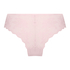 Slip brésilien Invisible Lace Back, Rose