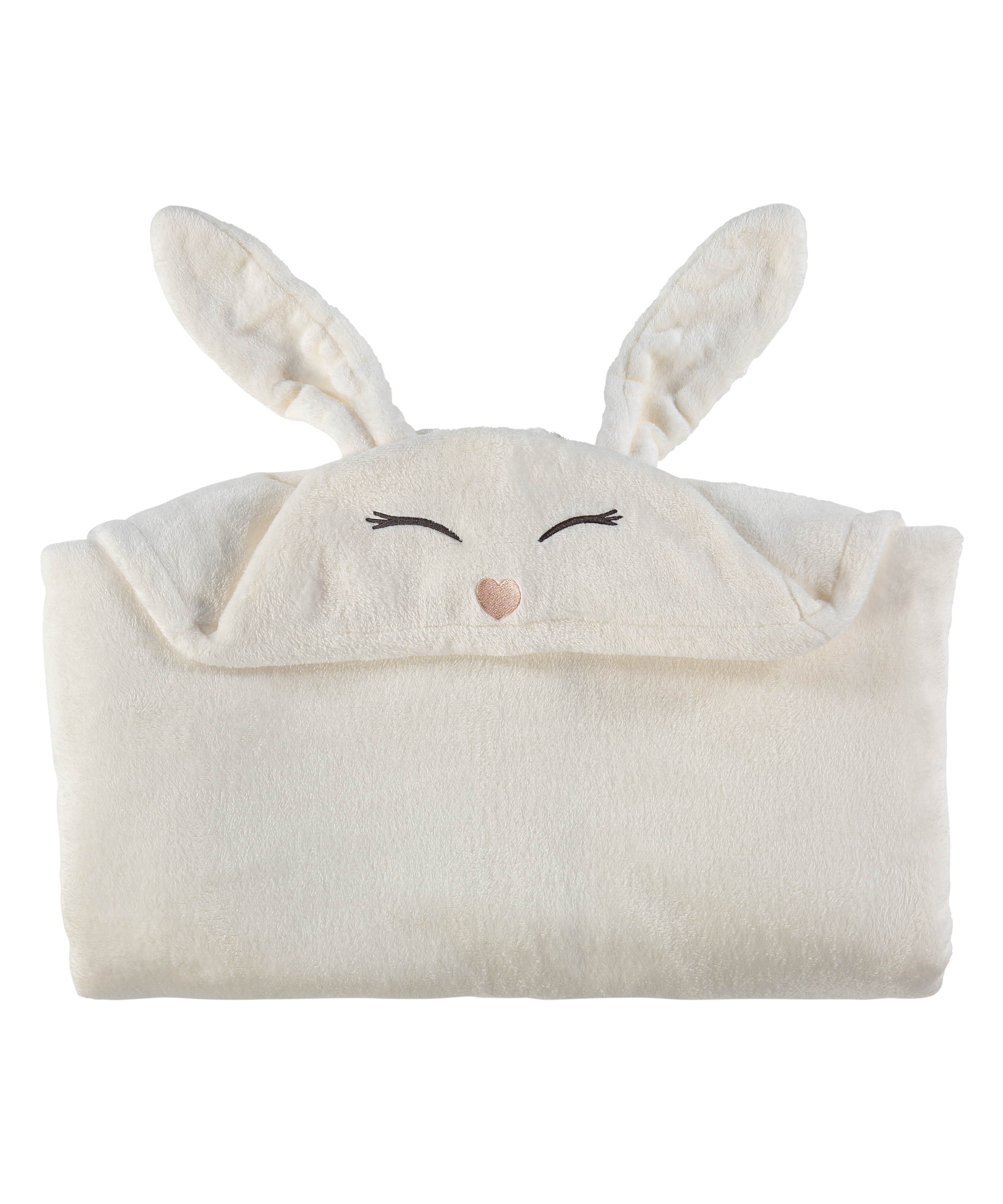 Winter Bunny Snuggle Blanket, Wei&szlig;, main