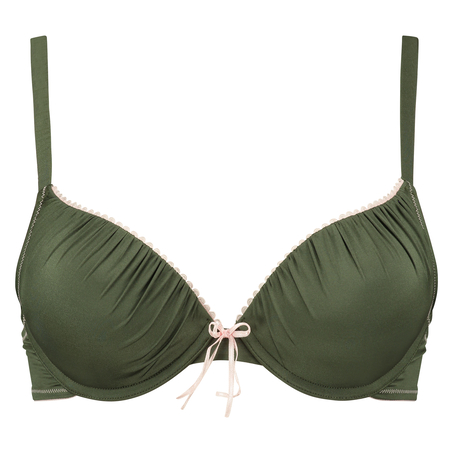 Soutien-gorge à armatures préformé push-up Giselle, Vert