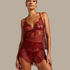 Camisole Lace Delphine, Rouge