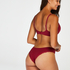 Slip brésilien Lola, Rouge