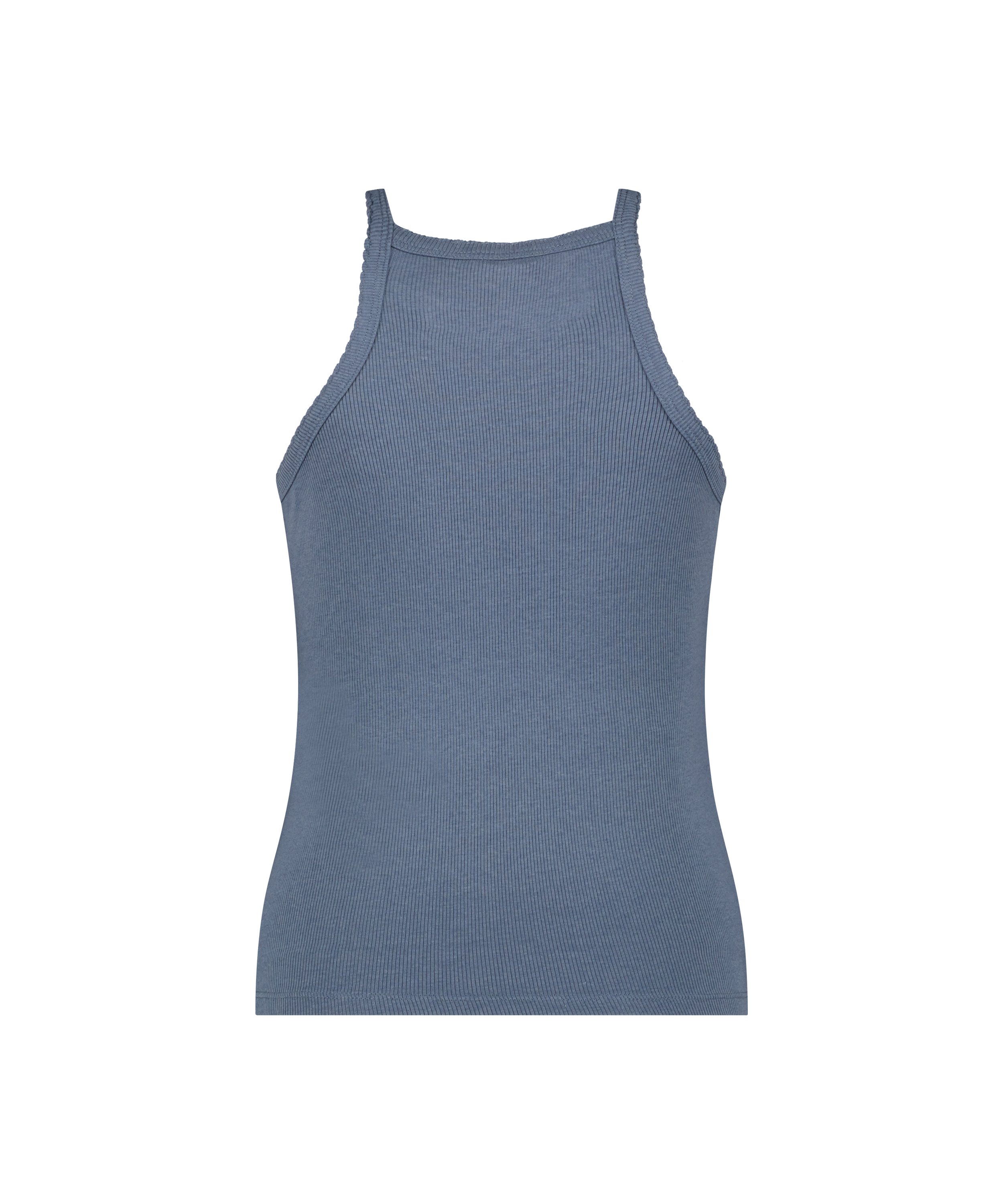 Top Rib Racerback, Bleu, main