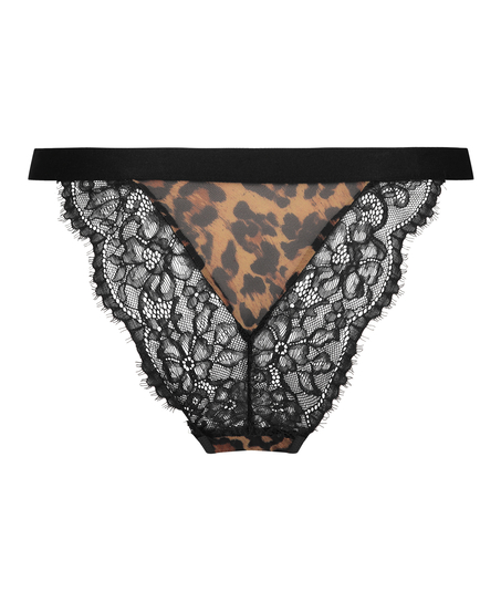 Brazilian mit hohem Beinausschnitt Evie Nyakim, Schwarz