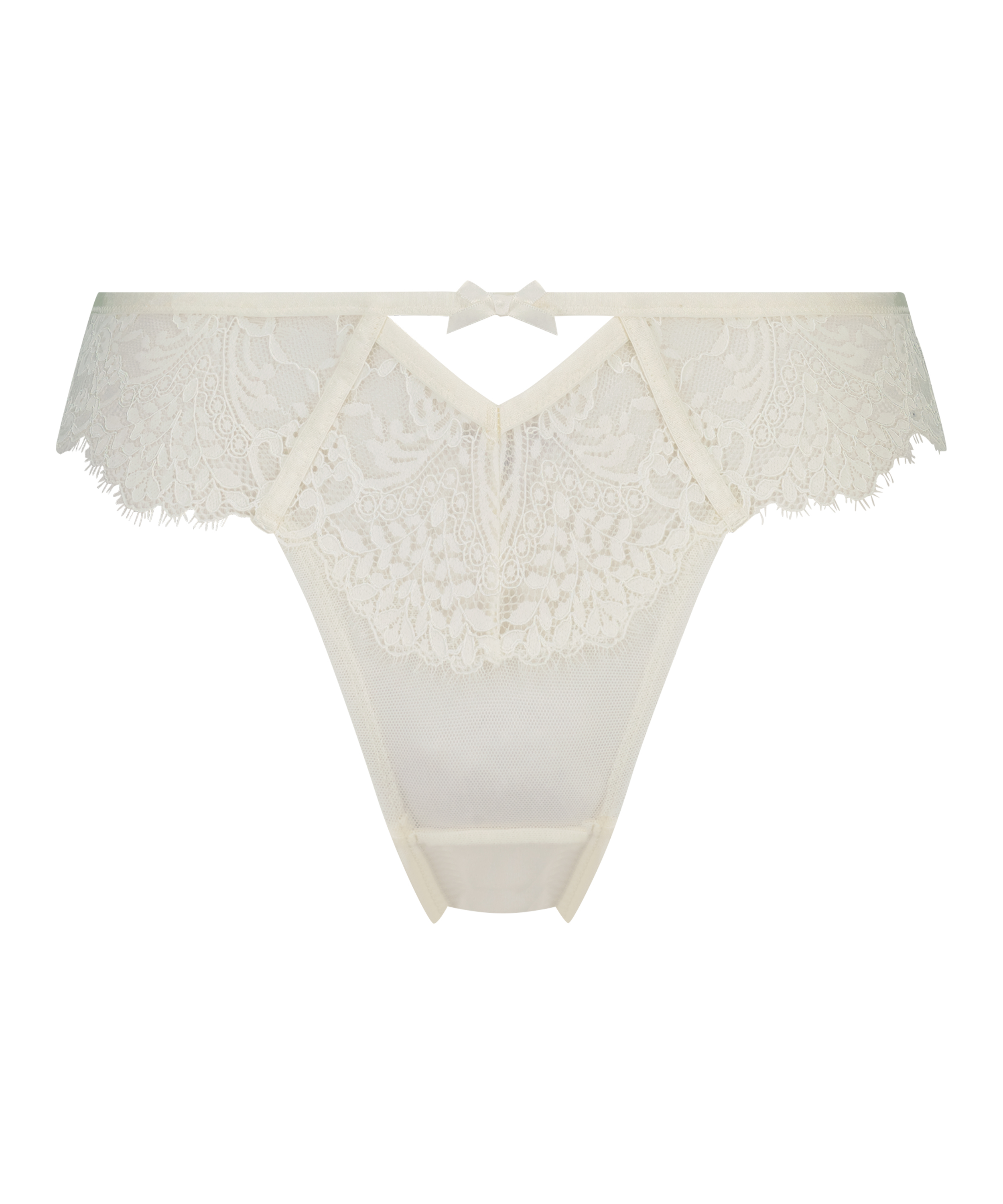 Brazilian-Slip mit hohem Beinausschnitt Chlo, Weiß, main