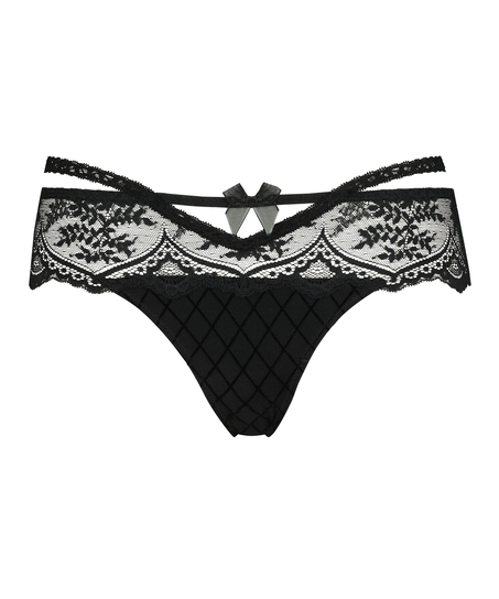 Boxer string Skylar, Noir
