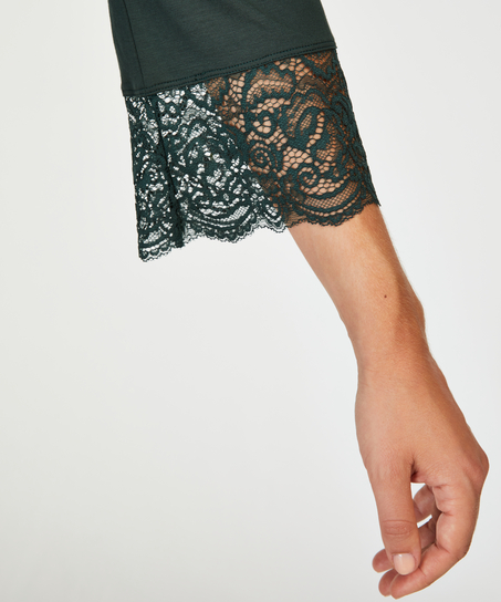 Kimono Vera Lace, Vert