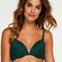 Soutien-gorge &agrave; armatures pr&eacute;form&eacute; push-up Maya, Vert