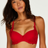Soutien-gorge à armatures préformé Diva, Rouge