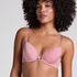 Soutien-gorge &agrave; armatures pr&eacute;form&eacute; Plunge, Rose