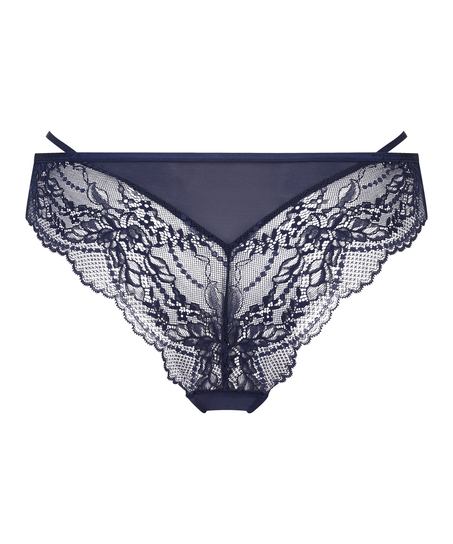 Slip br&eacute;silien Anna, Bleu