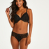 Soutien-gorge sans armatures préformé Tia, Noir