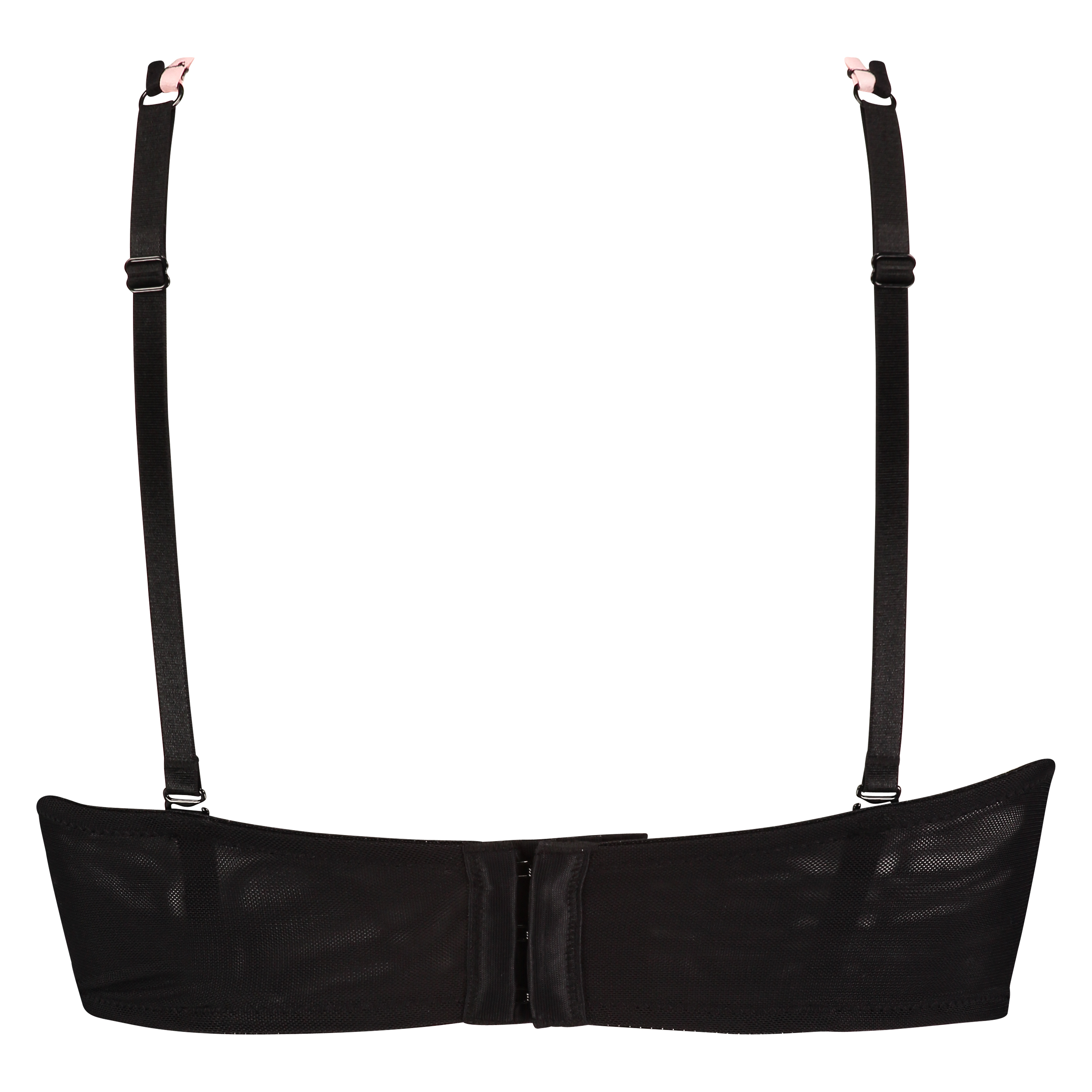 Padded underwired bra Kiara, Noir, main