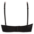 Padded underwired bra Kiara, Noir