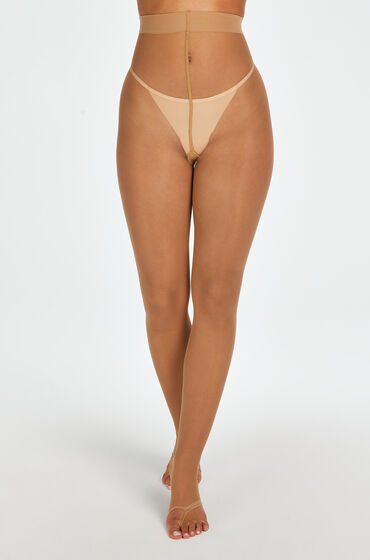 Hunkemöller Feinstrumpfhose zehenfrei 15 Denier Teint