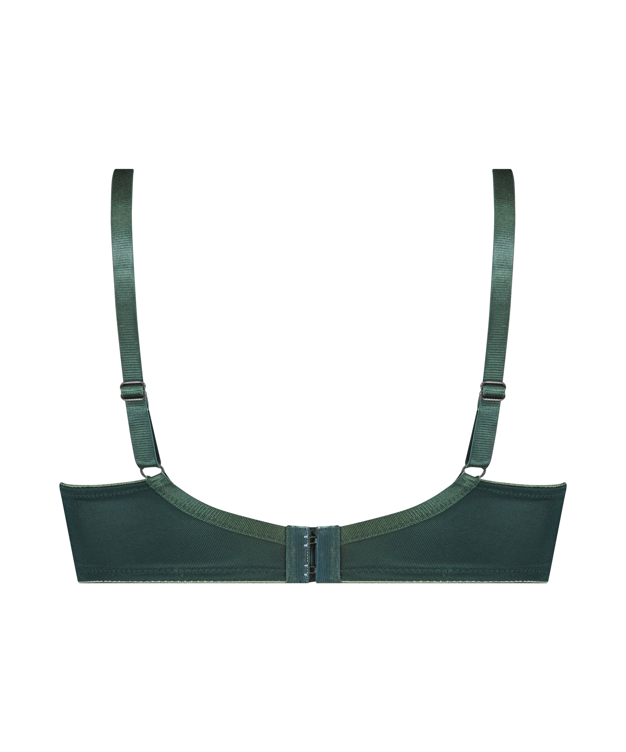 Soutien-gorge à armatures non-préformé minimiseur Nina, Vert, main