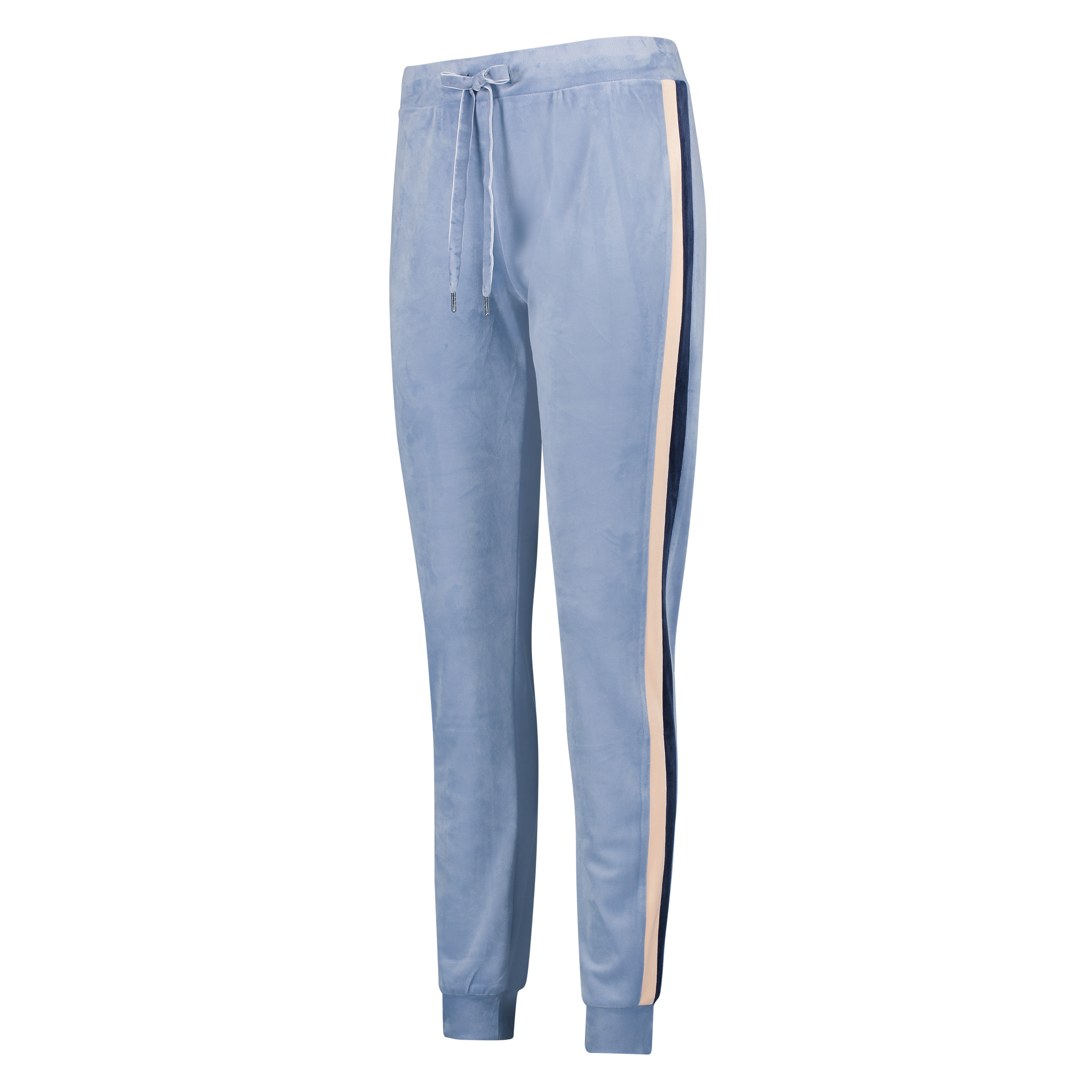 Pantalon de jogging Velours Stripe, Bleu, main