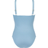 Badeanzug Shaping Scallop, Blau