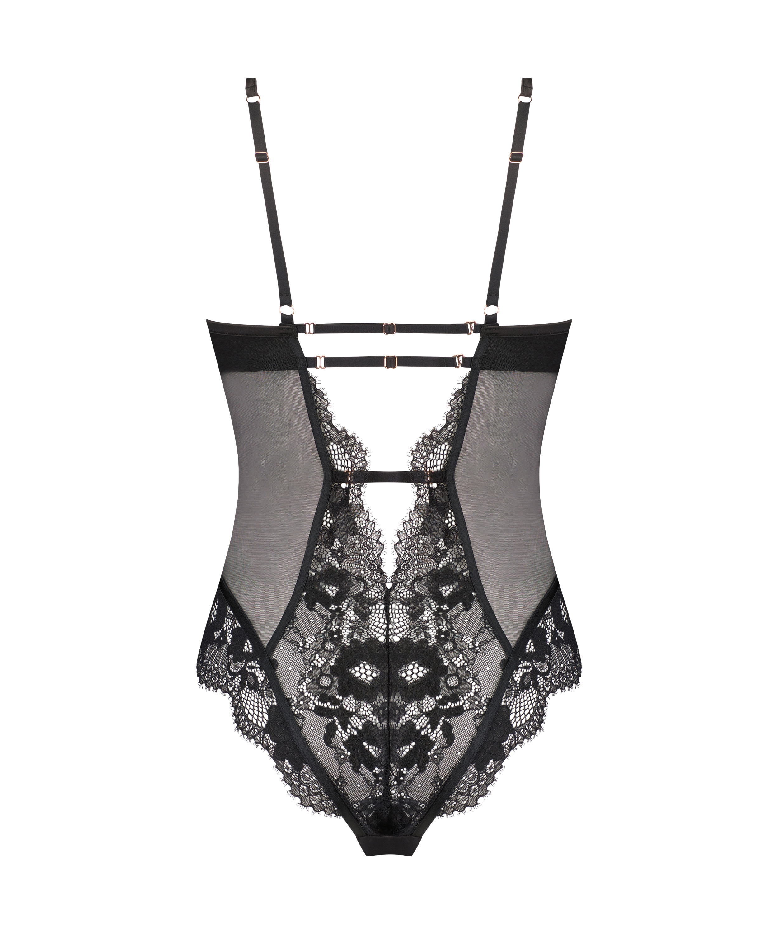 Body mit B&uuml;gel Gabrielle, Schwarz, main