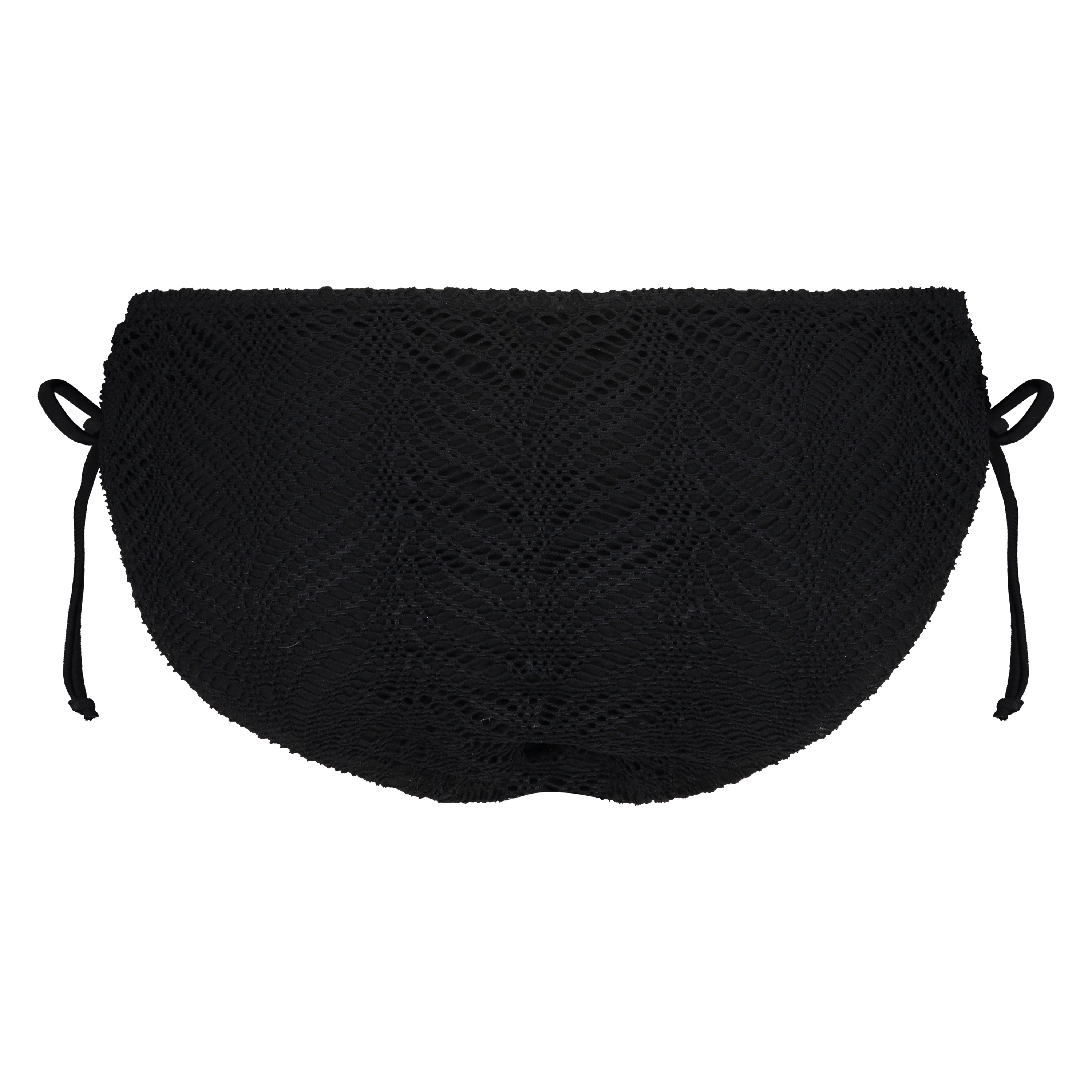 Bas de bikini Crochet, Noir, main