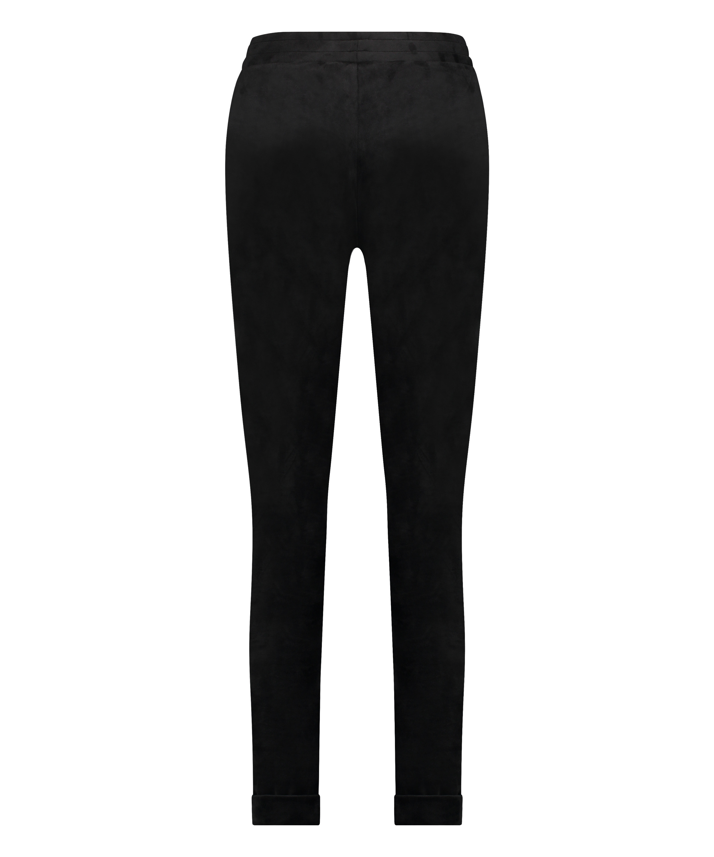 Tall Jogginghose Velours, Schwarz, main