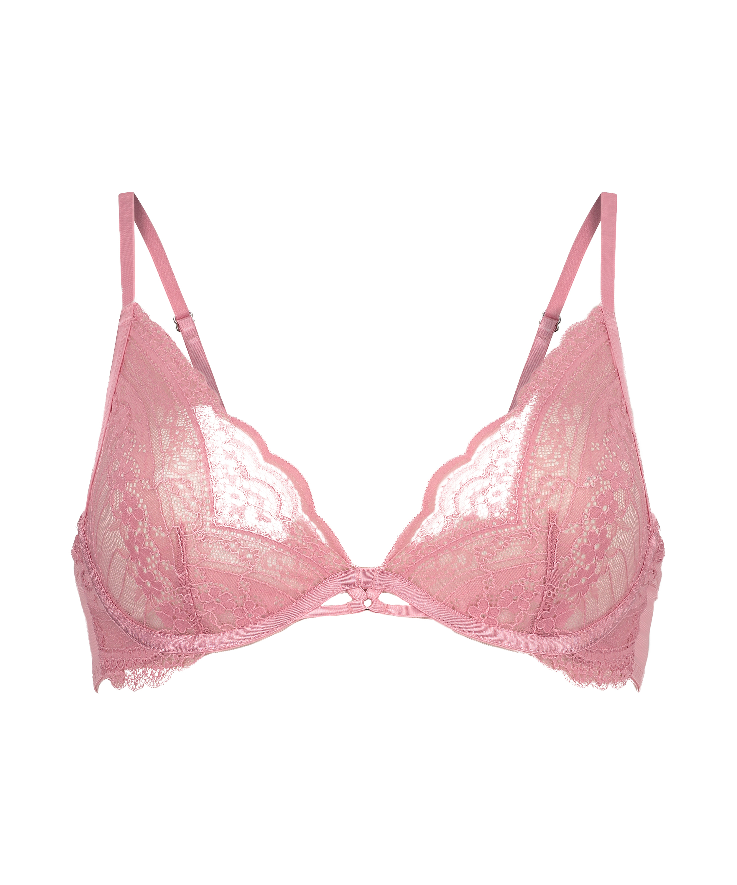 Soutien-gorge &agrave; armatures non-pr&eacute;form&eacute; Wies, Rose, main