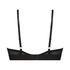 Vorgeformter BH ohne Bügel Cleo, Schwarz
