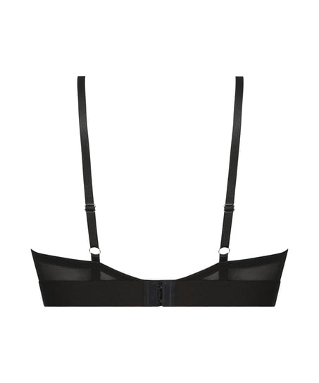 Vorgeformter BH ohne Bügel Cleo, Schwarz