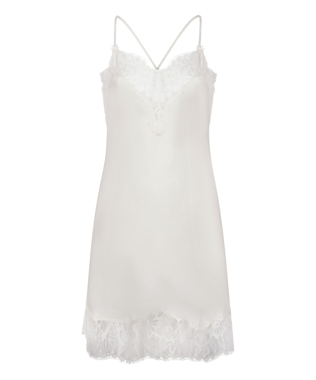 Slipdress Valerie, Wei&szlig;