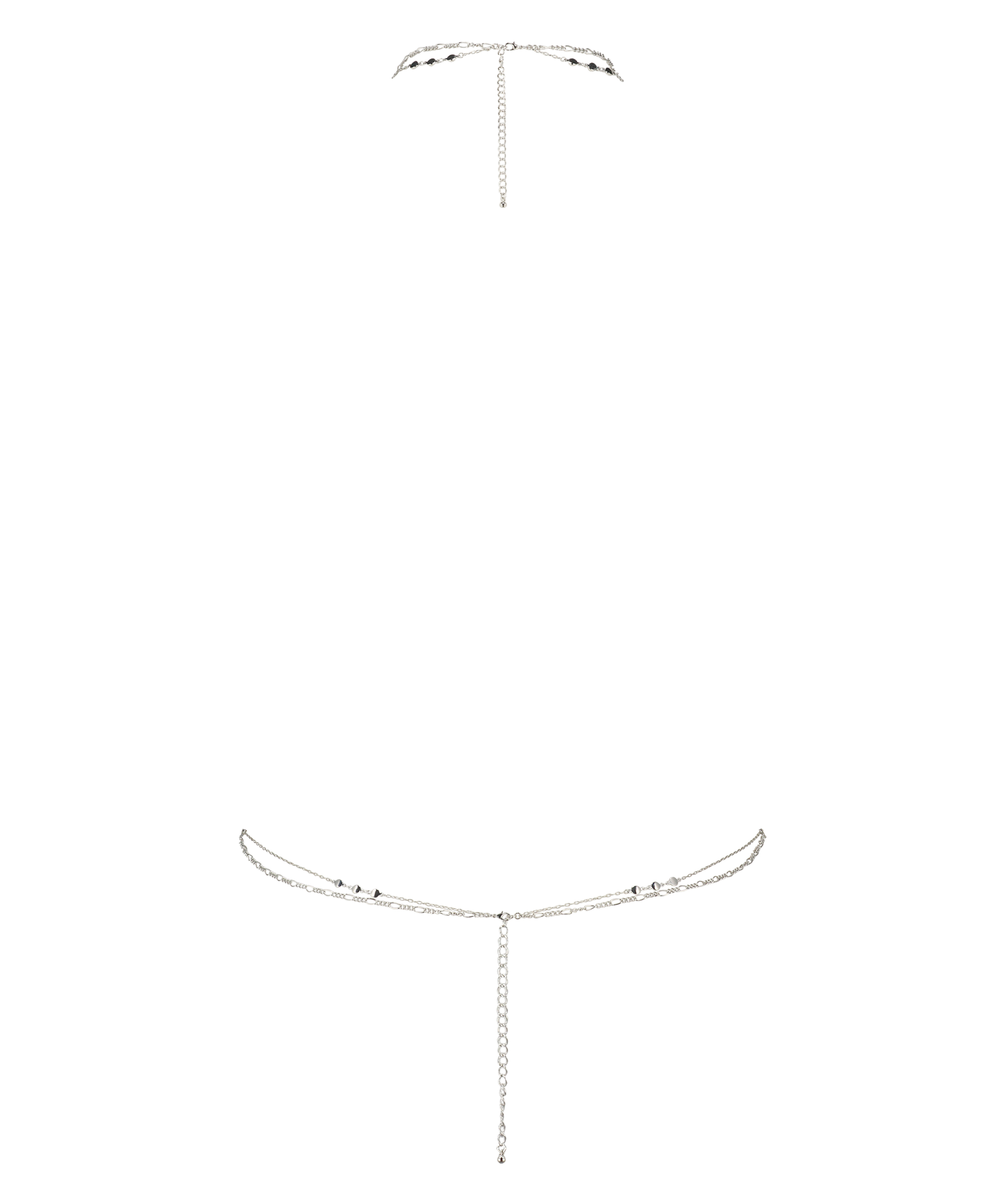 Chaîne façon harnais, Gris, main