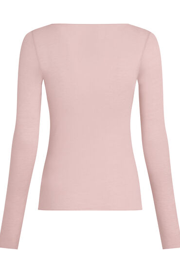 Hunkemöller super soft Boatneck shirt with Cashmere Pink