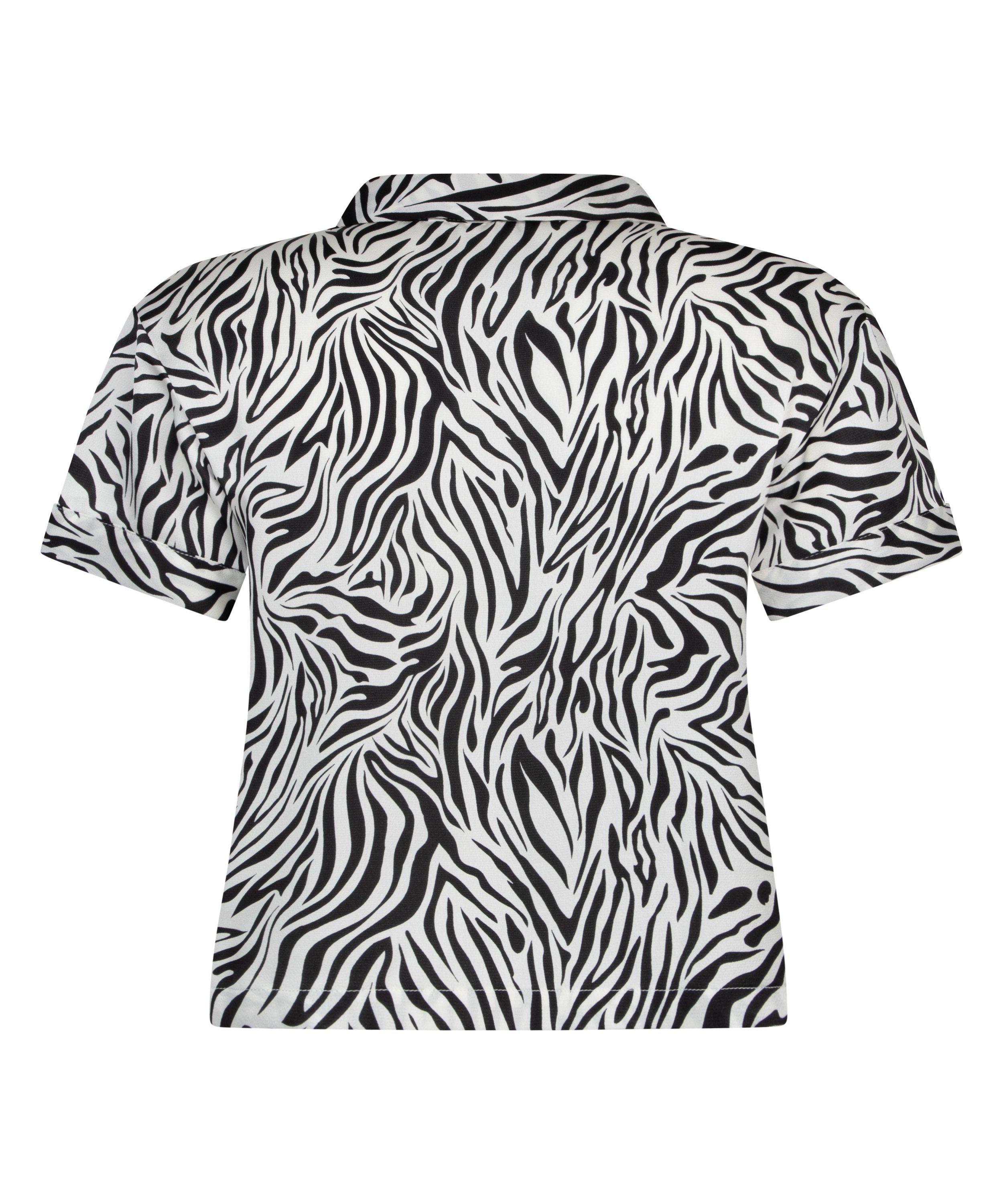 Kurz&auml;rmelige Satin-Jacke, Wei&szlig;, main