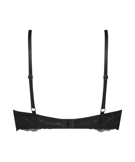 Soutien-gorge rembourré sans armatures Leonie, Noir