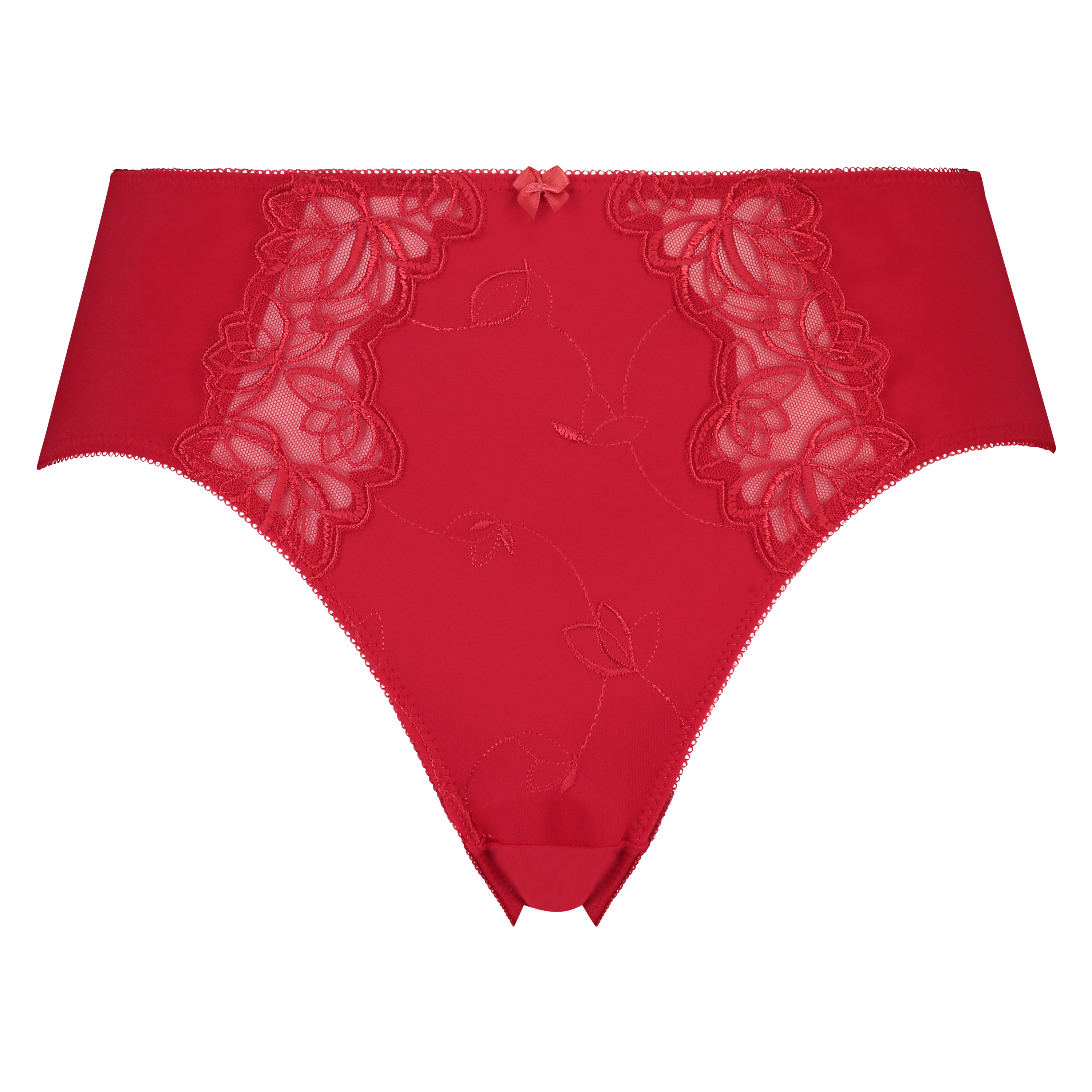 Hochgeschnittener Slip Diva, Rot, main