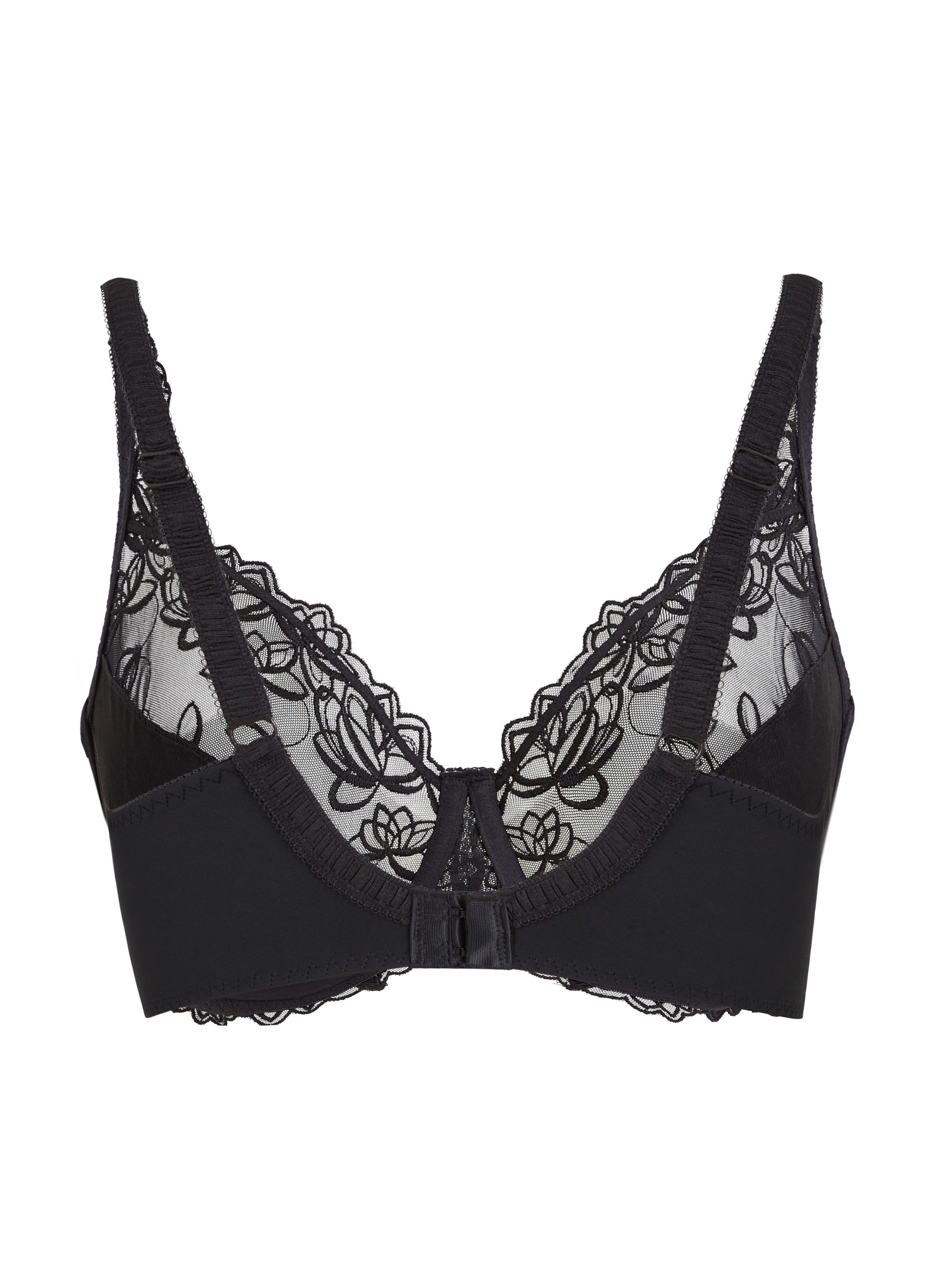 Soutien-gorge à armatures non-préformé Diva, Noir, main